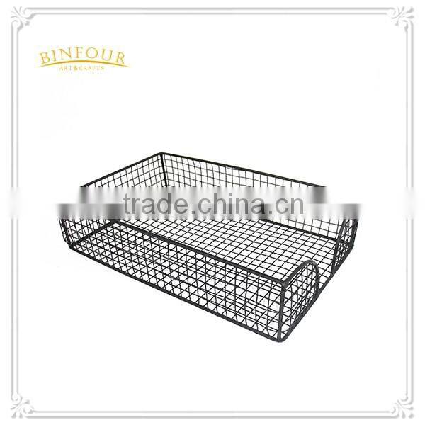 iron wire magazine rack holders for desktop