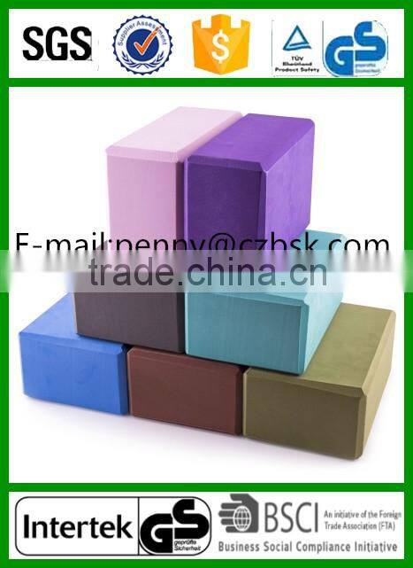China Wholesale High Quality 3"x6"x9" EVA Foam Yoga Block