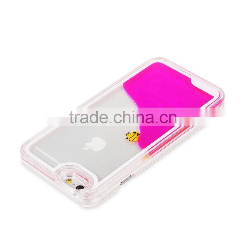 Fish Tank Liquid Aquarium Swimming Novelty Hard Phone Case Cover For Apple iPhone 6s 6 Plus