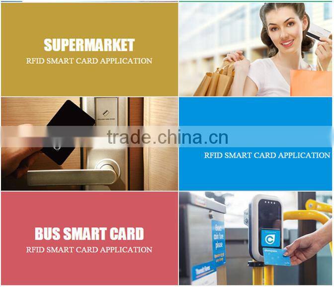 PVC Smart Card 5542 Chip Writable Card Contact Plastic PVC RFID Card