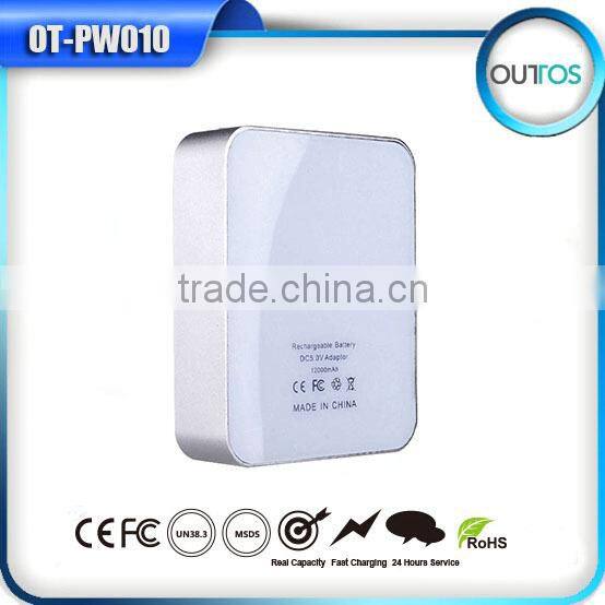 Ultra slim Portable Power Bank/Mobile Charger /high Capacity Metal Power Bank/ 8800mah