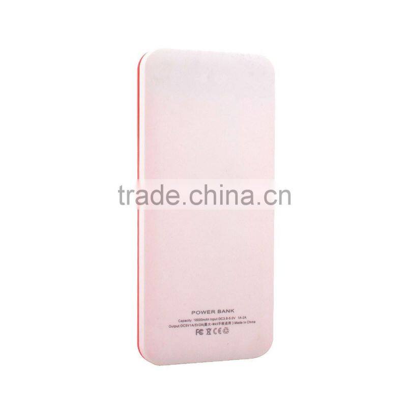 8000mah top quality high capacity power bank with 4 indicator