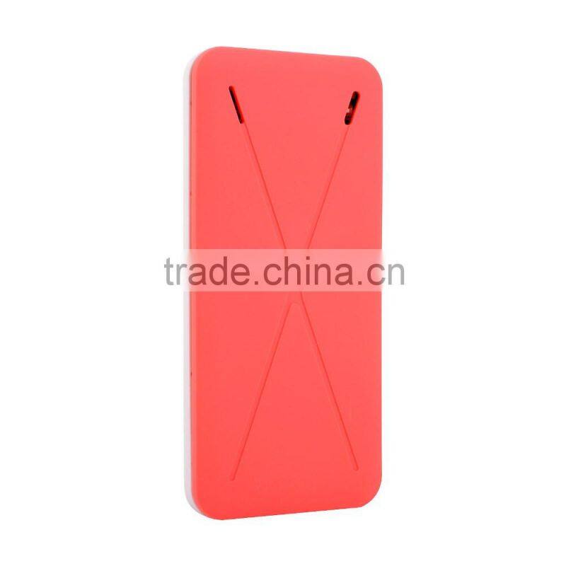 8000mah top quality high capacity power bank with 4 indicator