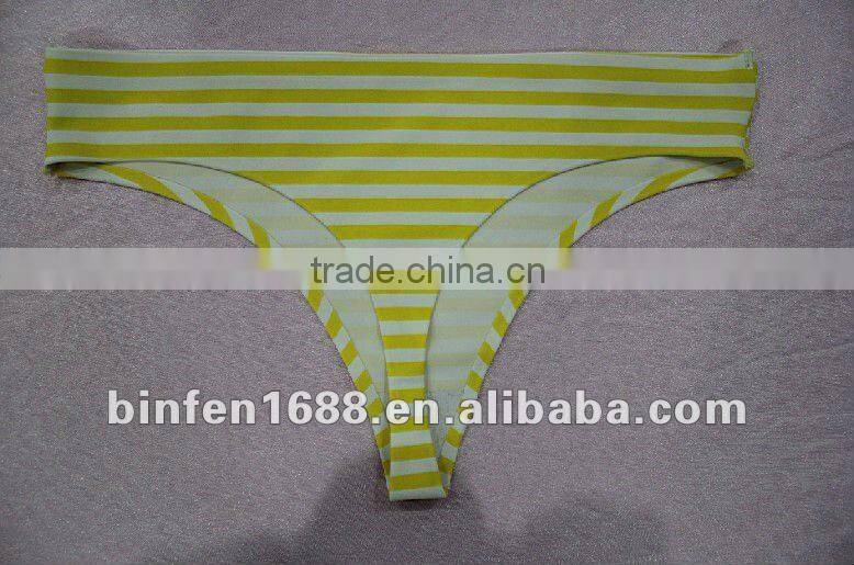 One Piece Laser Cut Sexy Panties Image