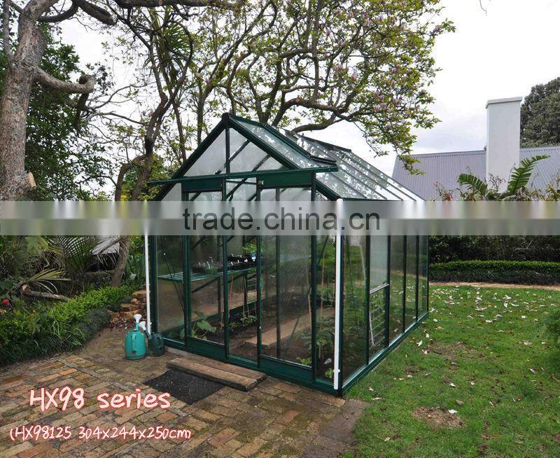 Plastic commercial garden greenhouse for sale