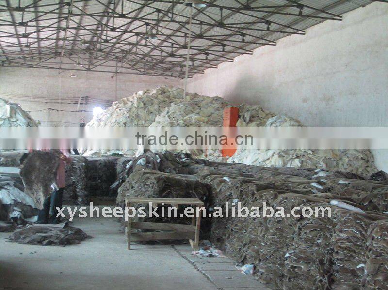 hot sell sheep fur shoe lining exporting to Germany Turkey Finland etc