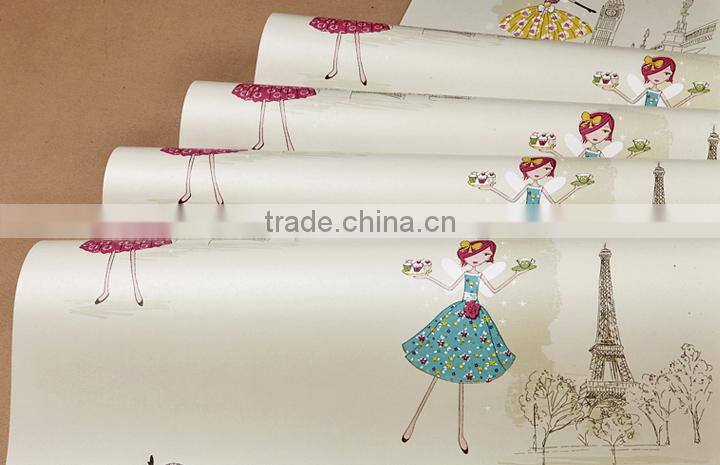 home Wall Decor wallpaper 3D wallpaper for Kids Room