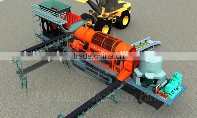 JXSC brand wash mud drum machine