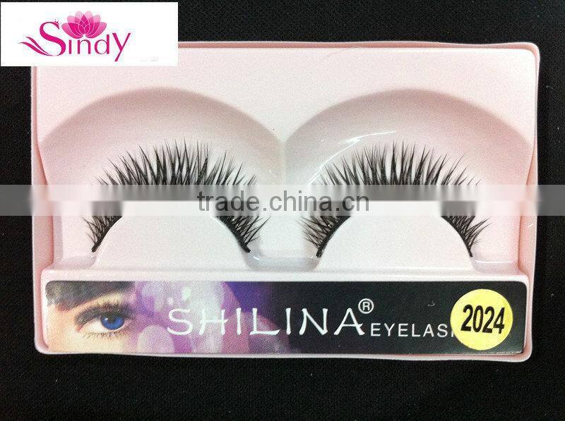 10 Pairs/box Single Package false eyelashes Crisscross false eyelash Makeup Fake Eyelashes ZX:223