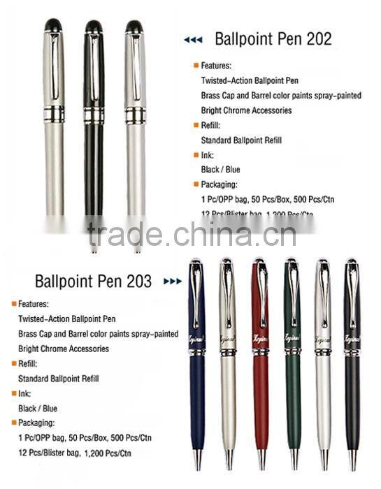 metal ball pen
