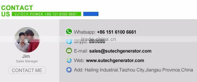 3 phase silent type 100kw generador diesel with automatic transfer switch