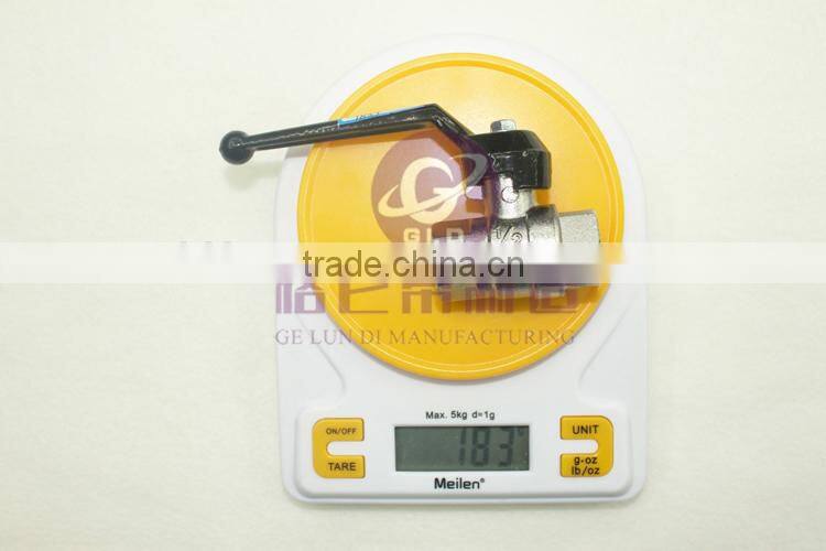 GLD New Unique 1/4" PEX Brass Ball Valve Full Port Crimp Shut-off Valves for PEX Tubing For Sale