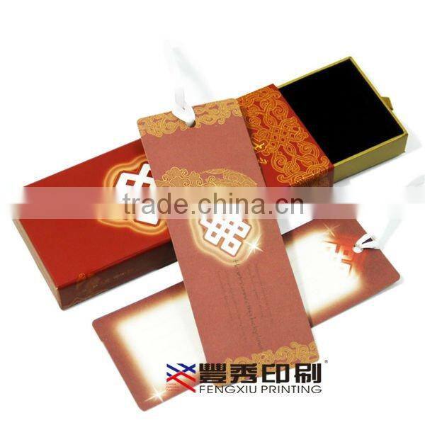 Customized Paper Bookmark in Box