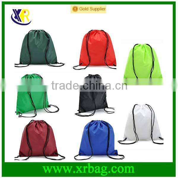 Custom Promotional Drawstring Backpack Bags With Logo