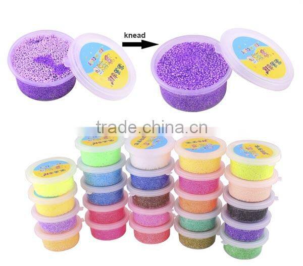 DIY foam putty toy funny educational toy diy bouncing putty toy snow putty toy