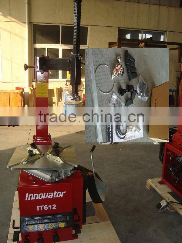 Larger swing arm used tire changer for tire fit with CE approve model IT612
