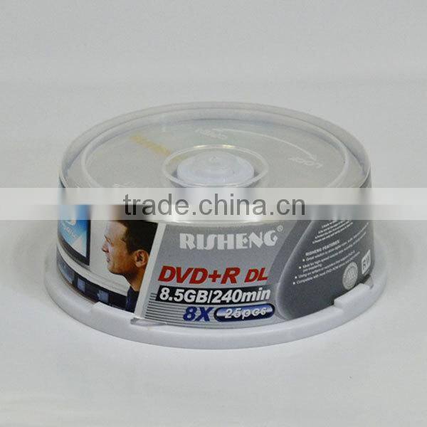 RISHENG 8.5GB DL dual layer/8.5gb dvd price/dvd dual layer