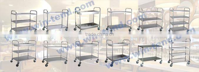 Stainless Steel 12-Tier Bakery Tray Trolley