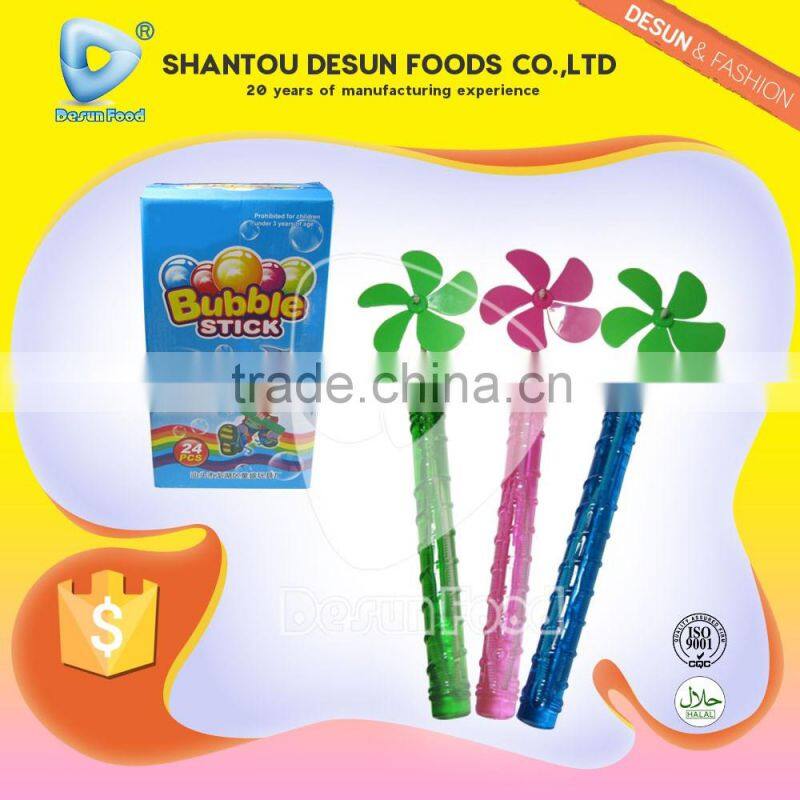 Windmill shape soap bubble toy