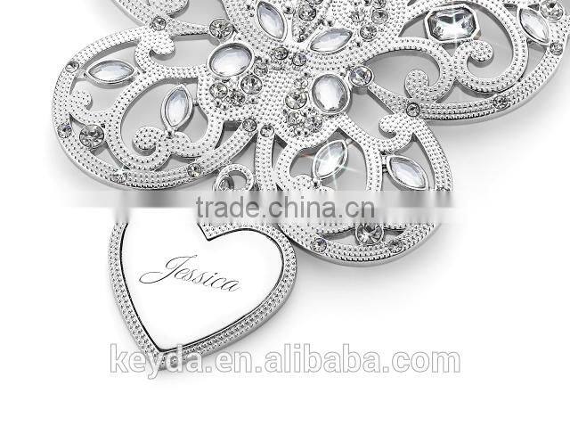 keyda 2015 Metal Butterfly Christmas ornaments