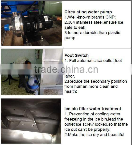 Door to Door to Manila Cube Ice Machine Making Machine 5 MT per day