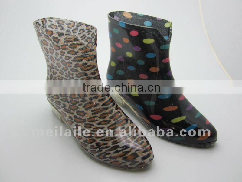 New design women rain boots