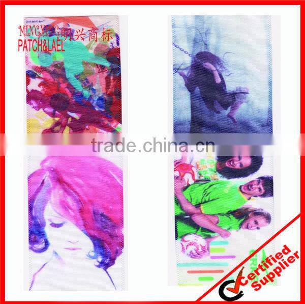 polyester satin garment care label