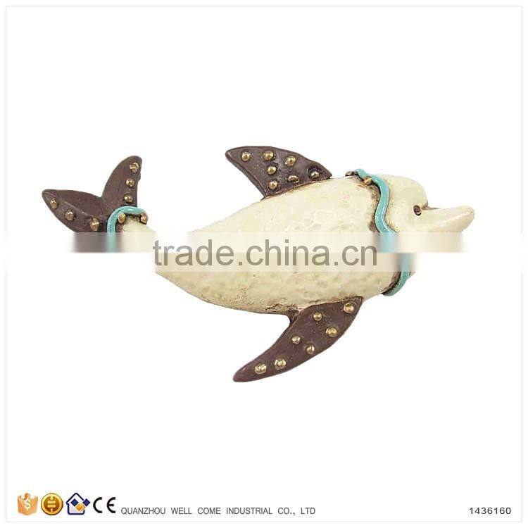 Resin Decoration Dolphin Fish Refrigerator Magnets