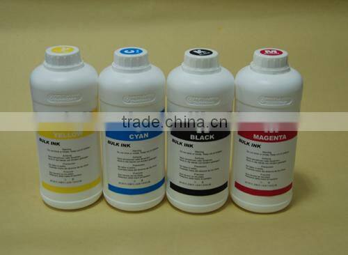 Korea quality Dye , Pigment and sublimation ink for desktop and format inkjet printer
