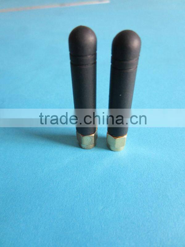 Professional Supply 2dBi Antenna Short Rubber Car Antenna External Short Rubber 433MHz Antenna