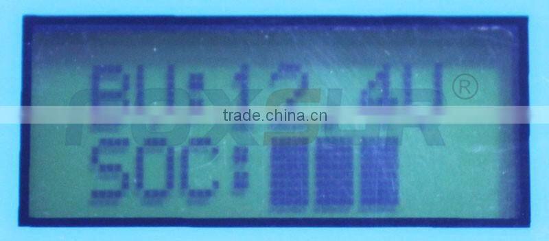 Foxsur high quality 50A 48V PWM solar controller with LCD display household solar charge controller