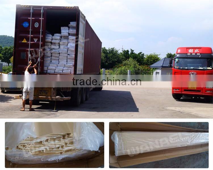 Composite exterior plastic PVC lumber wall siding