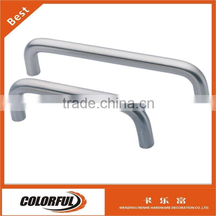 Satin Solid Stainless Steel U style drawer pull