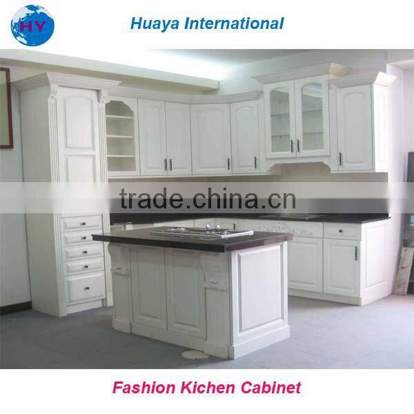 Kitchen Cabinet Design/china PVC Kitchen Cabinet with white color