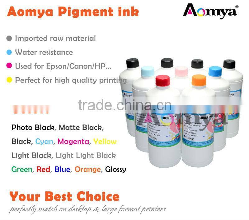 Chink high quality UV protect vivid color pigment ink for Epson hot selling