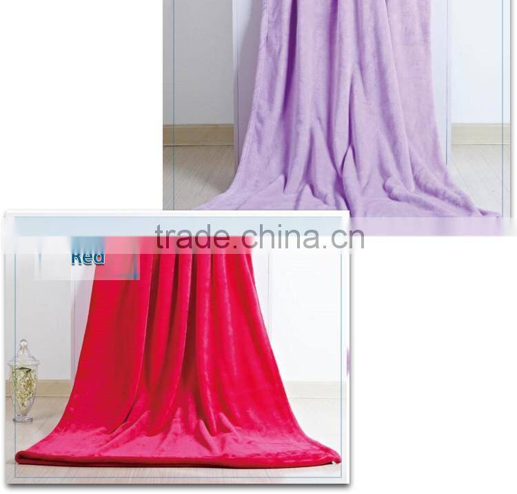 Professional manufacture flannel blanket