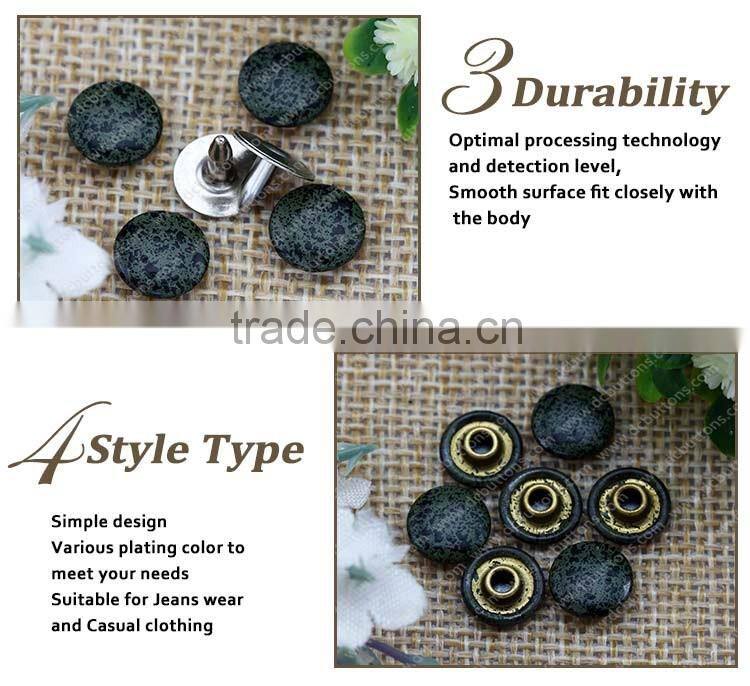 Painting Metal Rivets Shoes Rivets,Black Leather Rivets for Sale