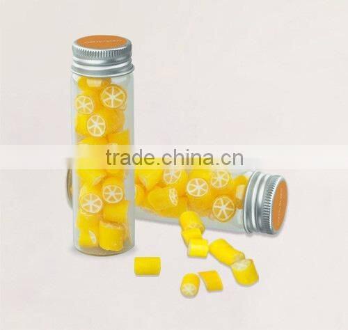 Plastic candy test tube