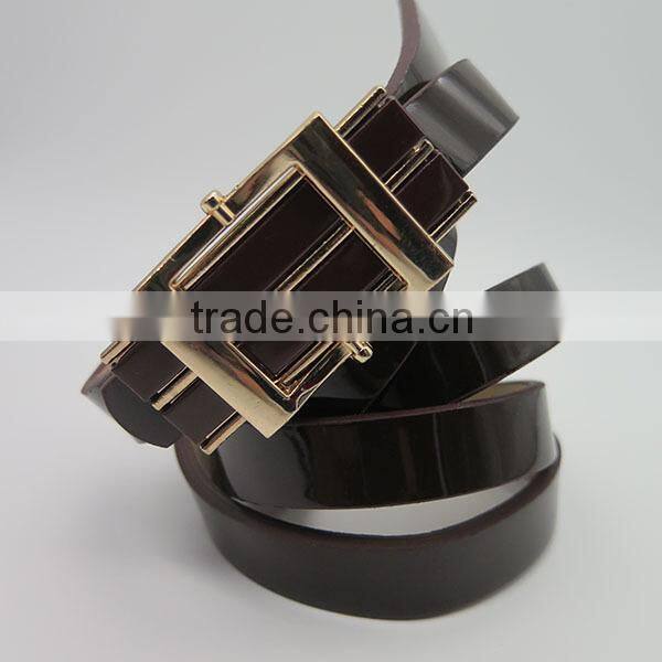 2015 the most popular fashion female skinny belt for dress