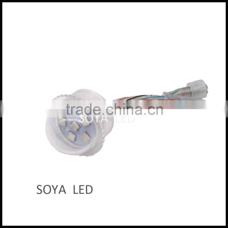 amusement ride pixel led lights 36mm 6 leds