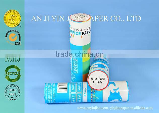 High quality thermal fax paper roll fax paper in packing &printing