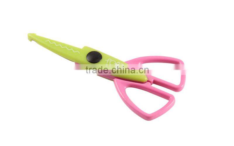 SS035 Colourful craft student stationery scissors
