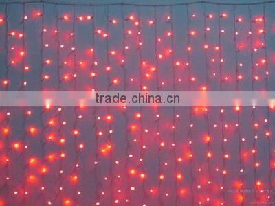flexible outdoor underwater fiber optic curtain light