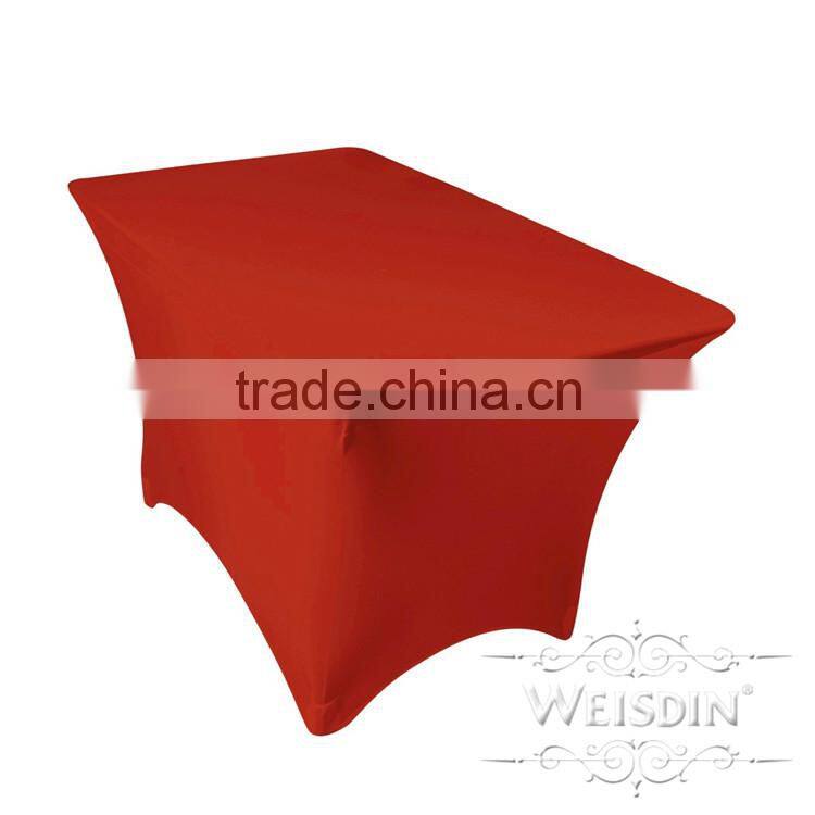 Manufacturer trendy christmas elegant decoration linen colored party wedding table cloth