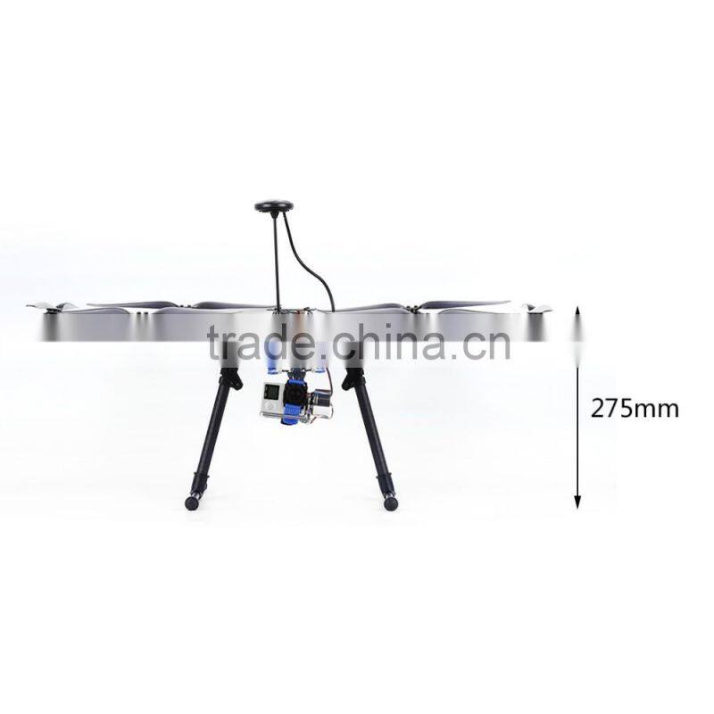 680 Pro ARTF GPS Folding Hexacopter FPV Drone with Naza V2 Flight Controller 2 Axis Camera Gimbal X4108S 380KV Motor 30A ESC