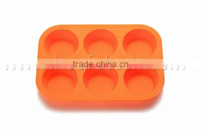 6 cup silicone cake mold and silicone muffin pans