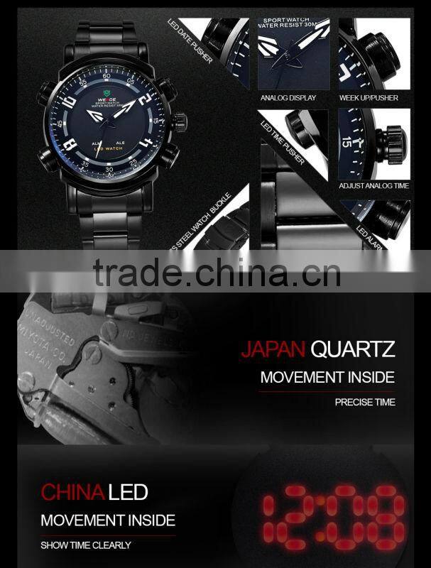 WEIDE LED Japanese Wrist Watch Brands military diver watch WH-1101-2