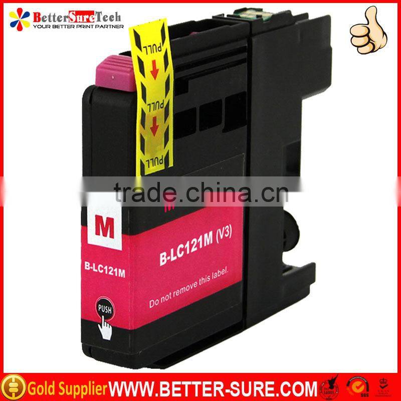 Compatible brother LC121 Y compatible ink cartridge for brother lc121