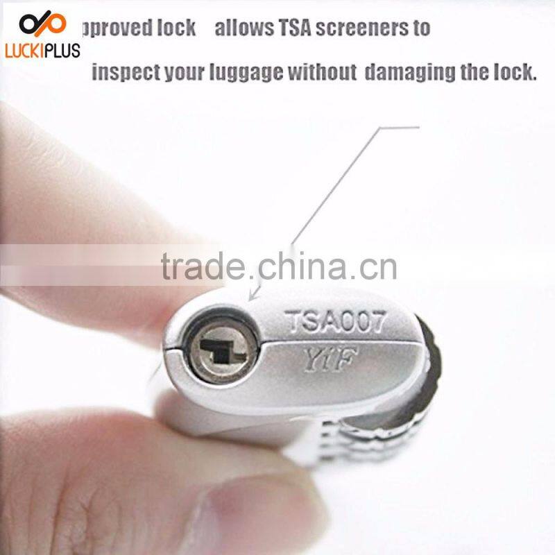 Luckiplus Luggage Locks Combination Password Locks Padlocks TSA Approved 3-Digit Blue