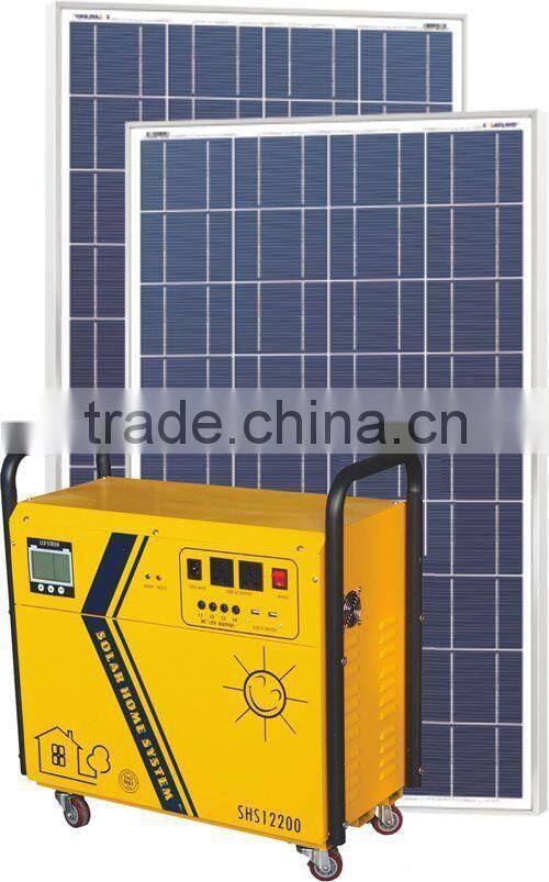 1KW solar power system AC kits solar power system kit 1000W 220V